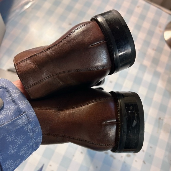 Stacy Adams sz 9.5 brown leather boots main image 7